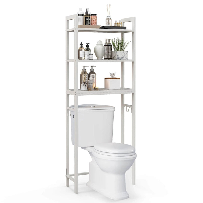 Over-The-Toilet Metal Storage Shelf for Bathroom