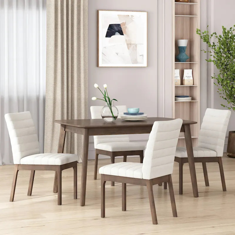 Channel Stitch Dining Chairs (Set of 4)