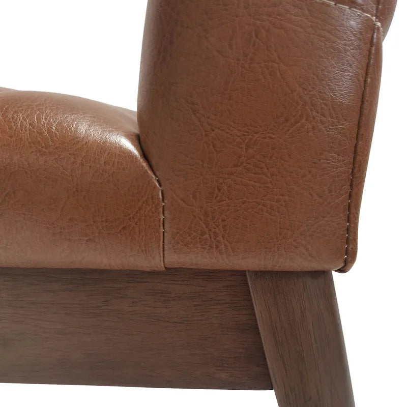 Eetkamerstoelen met kanaalstiksel (set van 4)