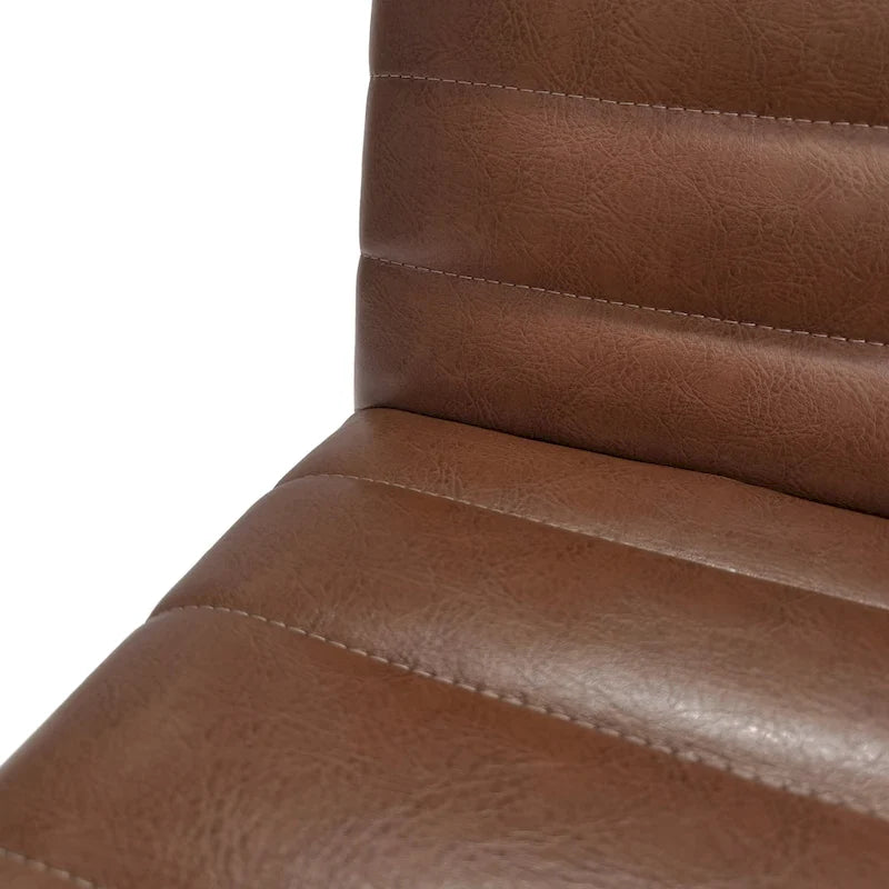 Eetkamerstoelen met kanaalstiksel (set van 4)