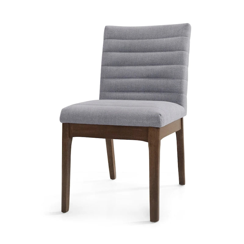 Eetkamerstoelen met kanaalstiksel (set van 4)