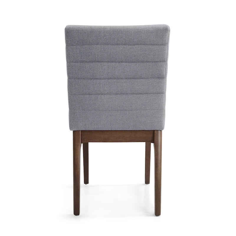 Eetkamerstoelen met kanaalstiksel (set van 4)