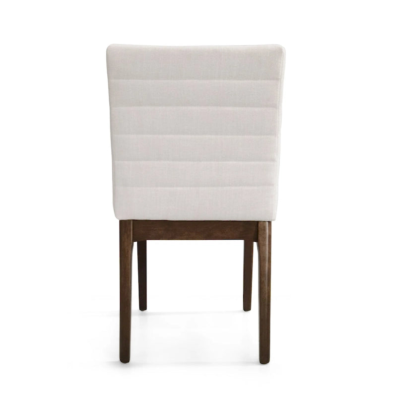 Eetkamerstoelen met kanaalstiksel (set van 4)