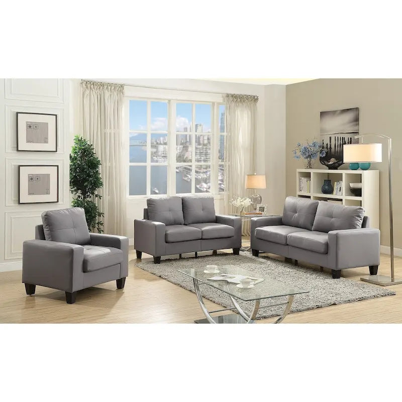 Fauteuil d'appoint avec coussins amovibles - 35L x 32W x 36H