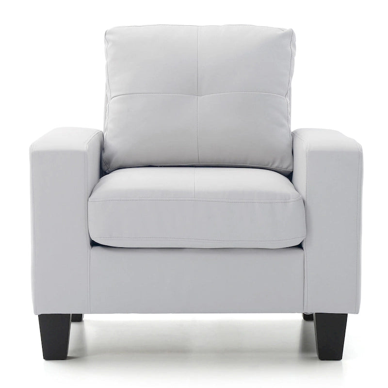Fauteuil d'appoint avec coussins amovibles - 35L x 32W x 36H