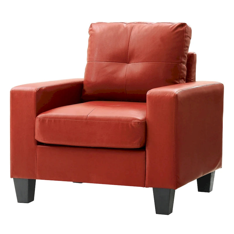 Fauteuil d'appoint avec coussins amovibles - 35L x 32W x 36H