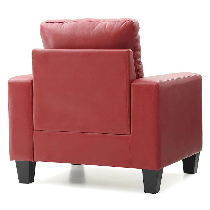 Fauteuil d'appoint avec coussins amovibles - 35L x 32W x 36H