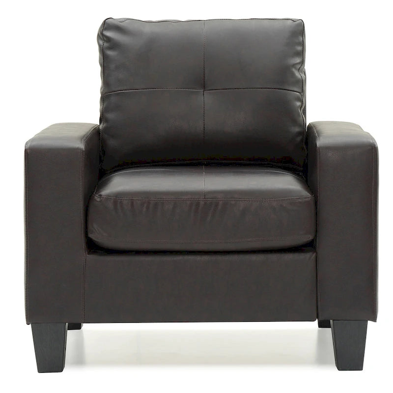 Fauteuil d'appoint avec coussins amovibles - 35L x 32W x 36H