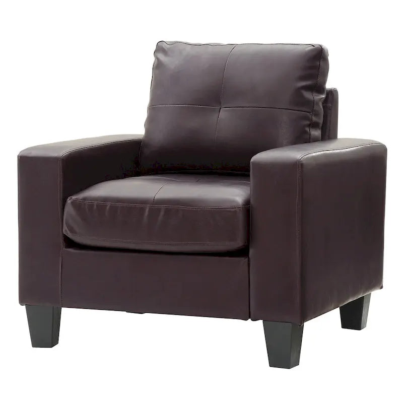 Fauteuil d'appoint avec coussins amovibles - 35L x 32W x 36H