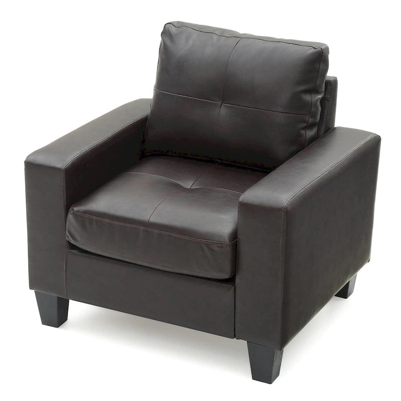 Fauteuil d'appoint avec coussins amovibles - 35L x 32W x 36H