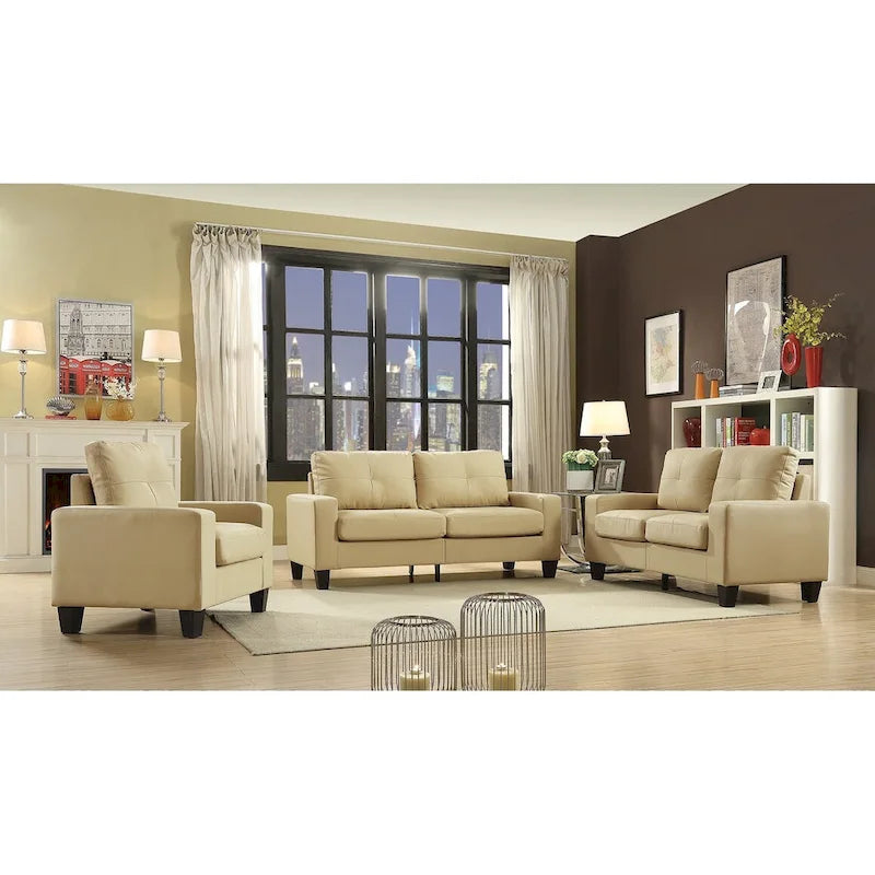 Fauteuil d'appoint avec coussins amovibles - 35L x 32W x 36H