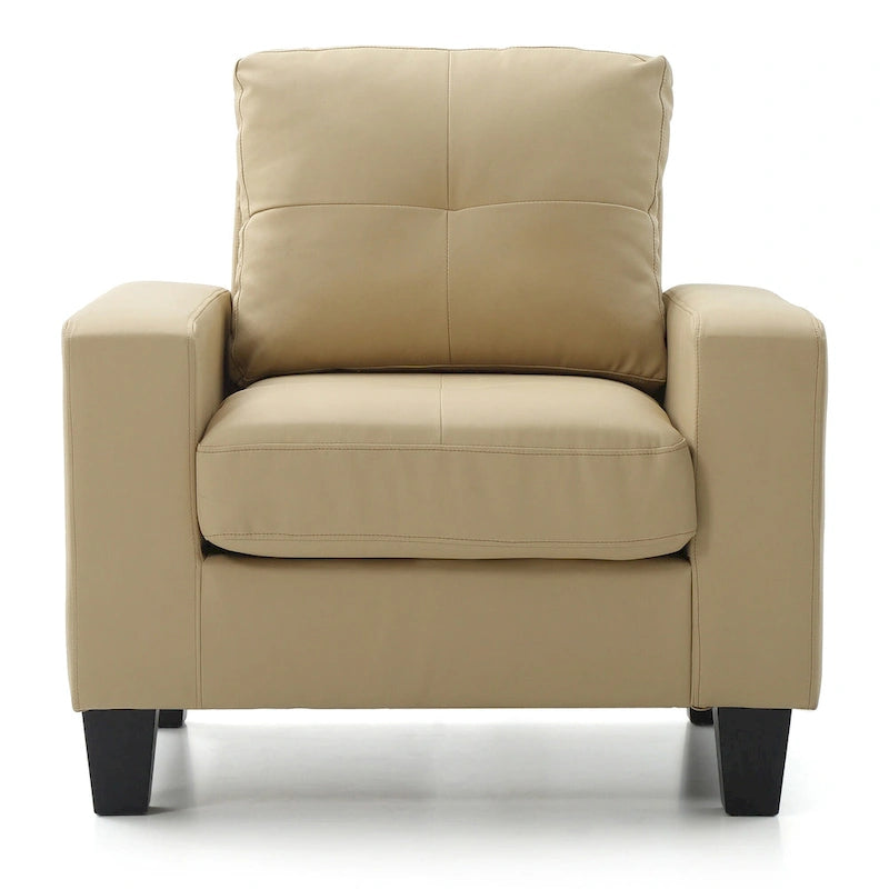 Fauteuil d'appoint avec coussins amovibles - 35L x 32W x 36H
