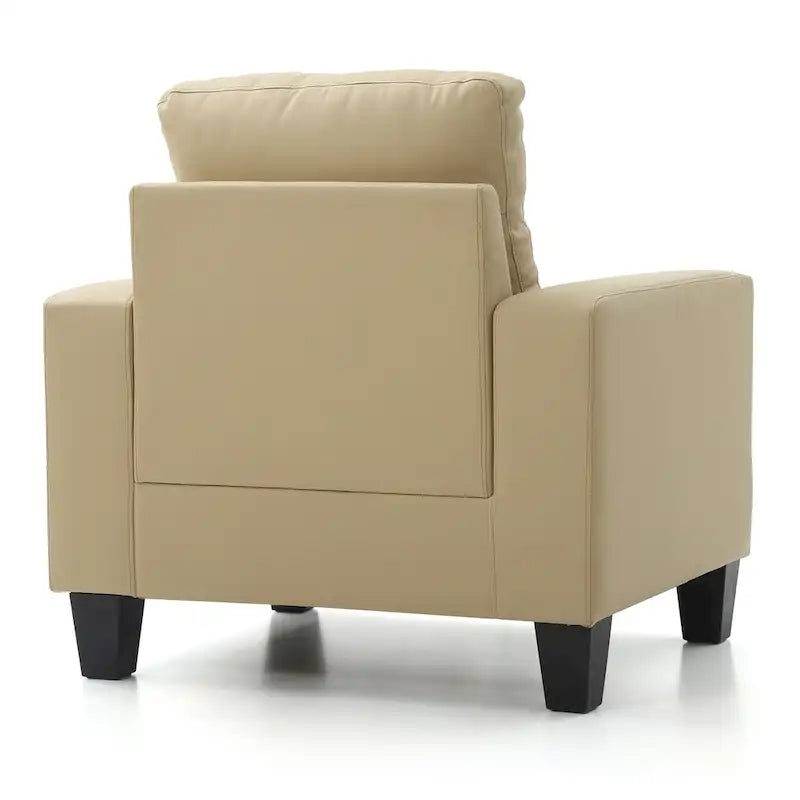 Fauteuil d'appoint avec coussins amovibles - 35L x 32W x 36H