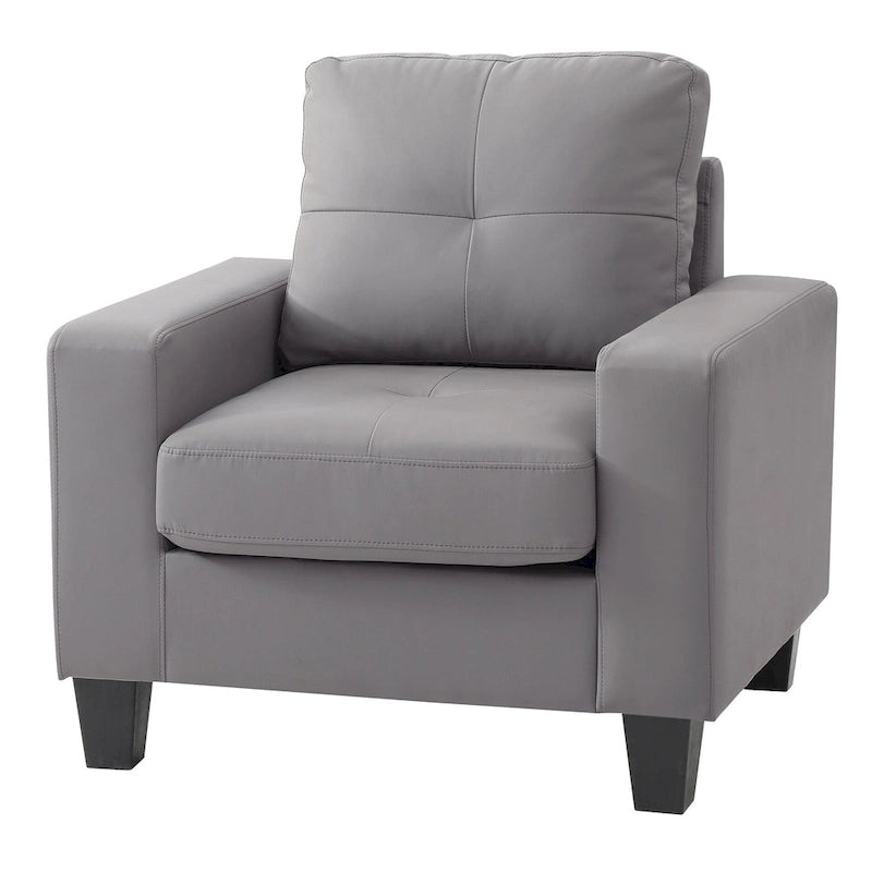 Fauteuil d'appoint avec coussins amovibles - 35L x 32W x 36H