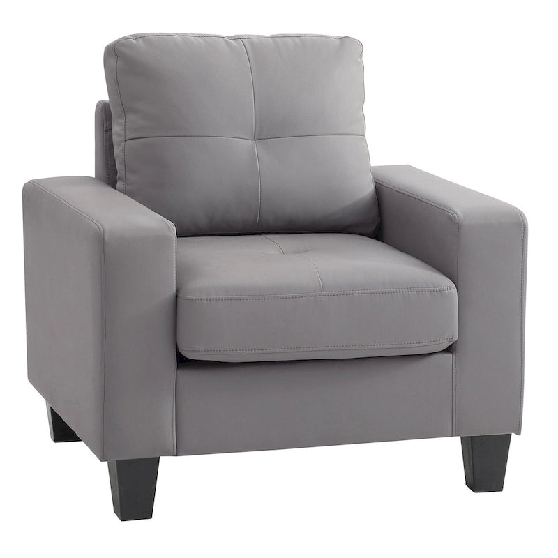 Fauteuil d'appoint avec coussins amovibles - 35L x 32W x 36H