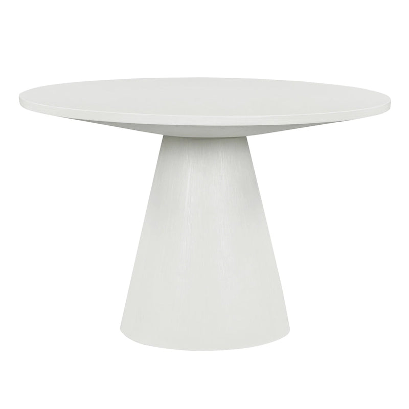 Runder Retro-Esstisch, minimalistischer eleganter Tisch