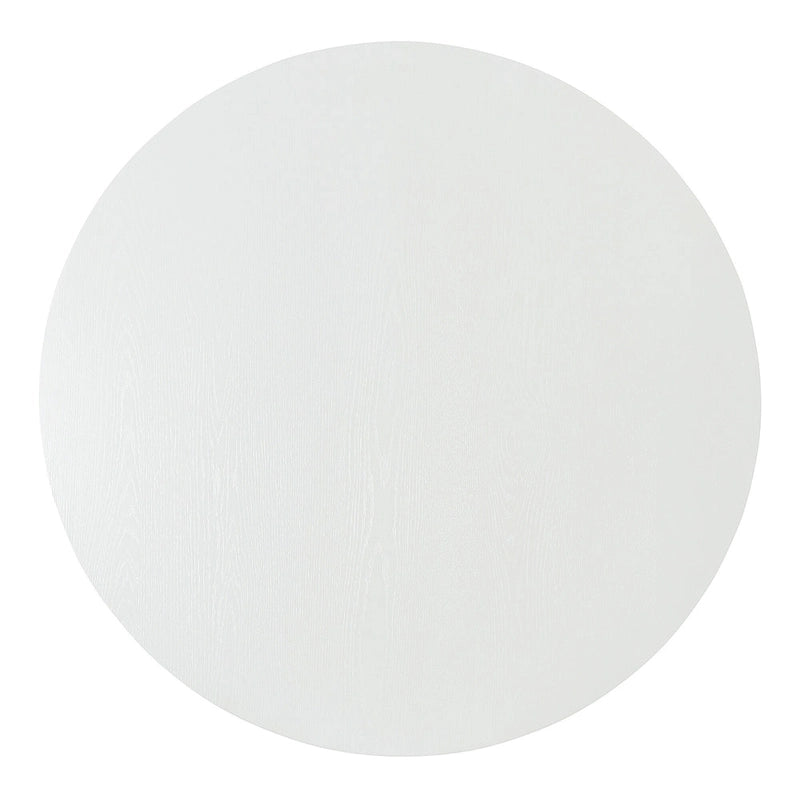 Runder Retro-Esstisch, minimalistischer eleganter Tisch