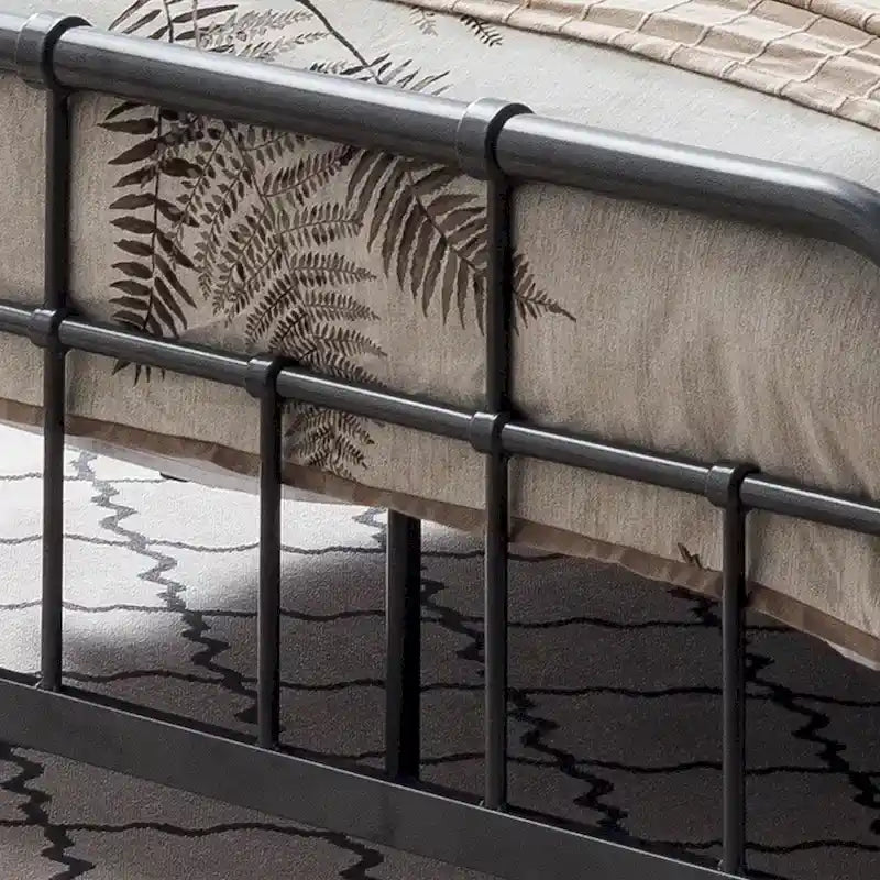Industrial Metal Platform Bed Frame