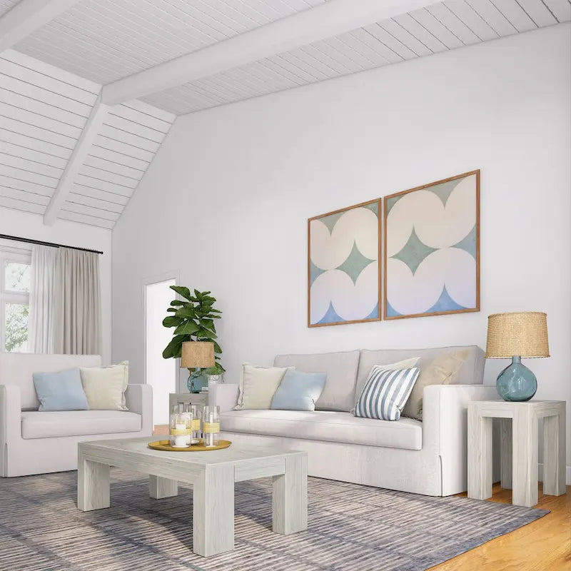 Modern Rectangular Coffee Table - 48 x 24