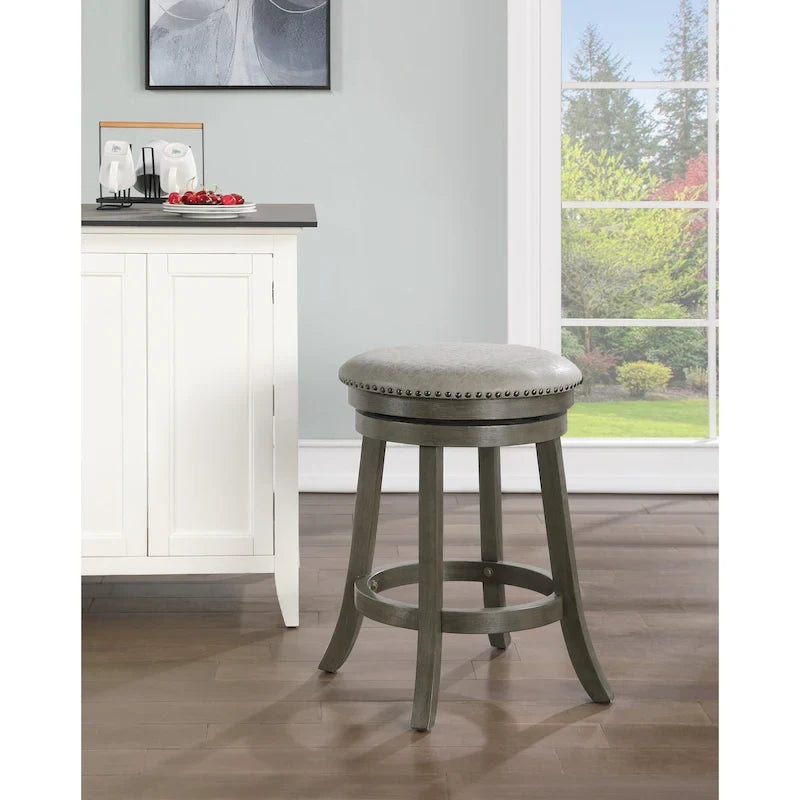 26-Inch Swivel Counter Stool Set of 2