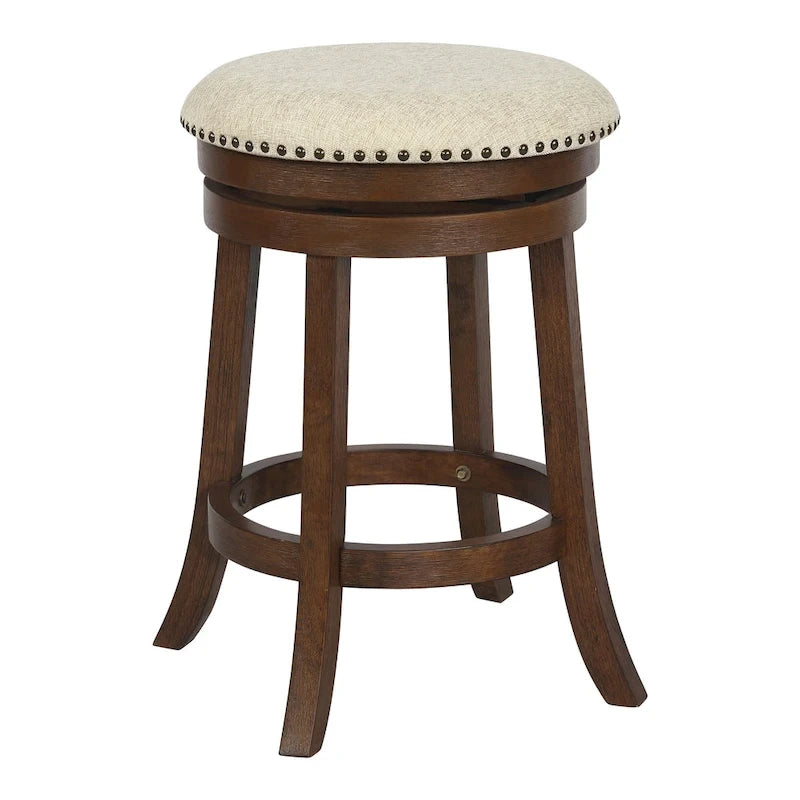 26-Inch Swivel Counter Stool Set of 2