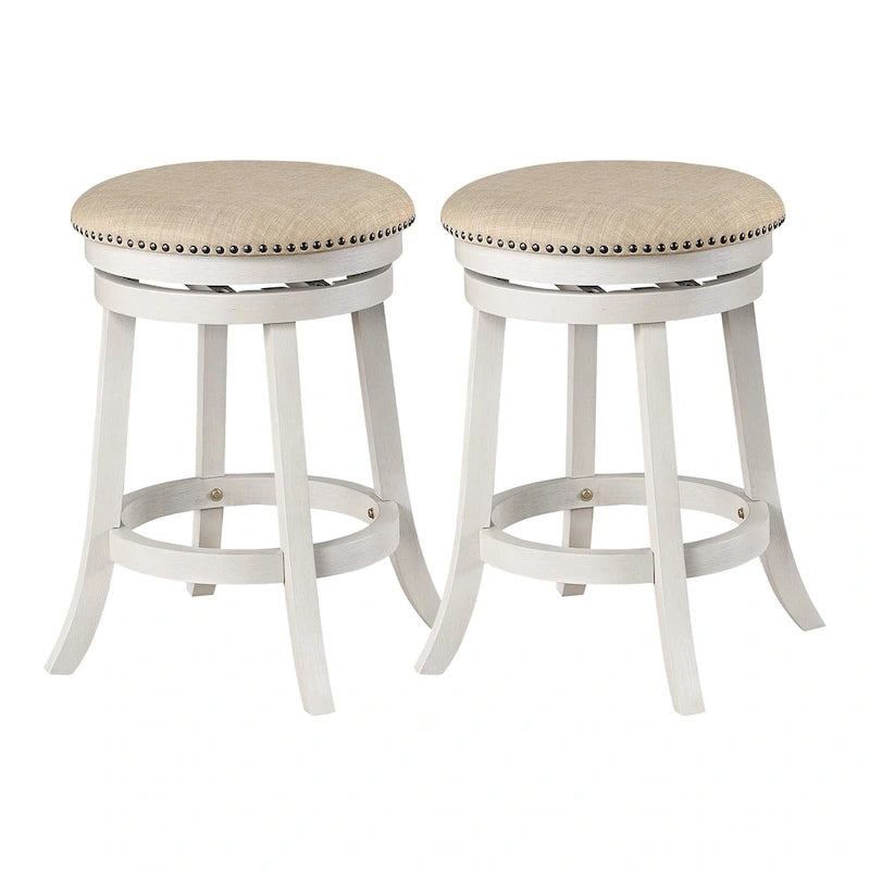 26-Inch Swivel Counter Stool Set of 2