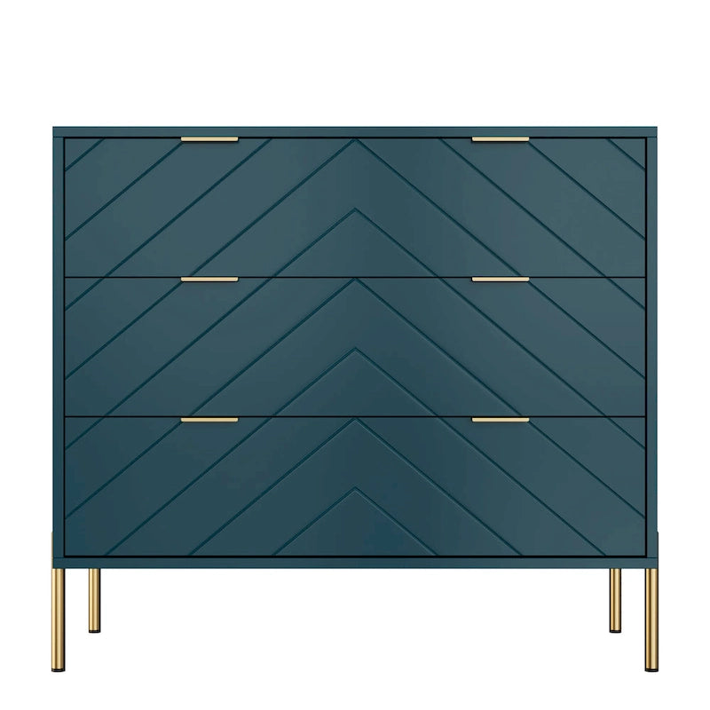 3-Drawer Storage Chest Dresser for Bedroom