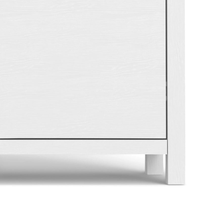 Aparador contemporâneo de 54" em madeira maciça - 18P x 54L x 36A