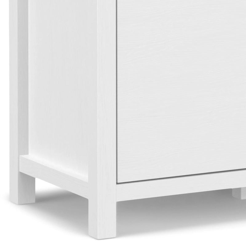 Aparador contemporâneo de 54" em madeira maciça - 18P x 54L x 36A