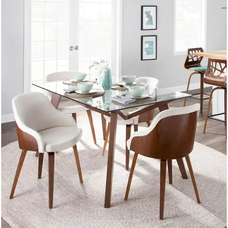 Modern Upholstered Dining/Accent Chair