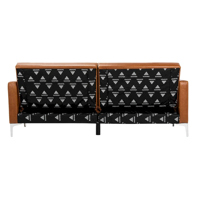 Contemporary Velvet Foldable Futon Bed