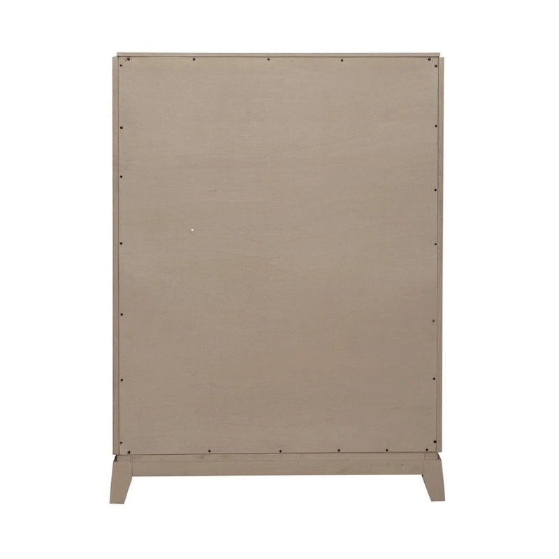Burnished Beige Oak Bedroom Dresser