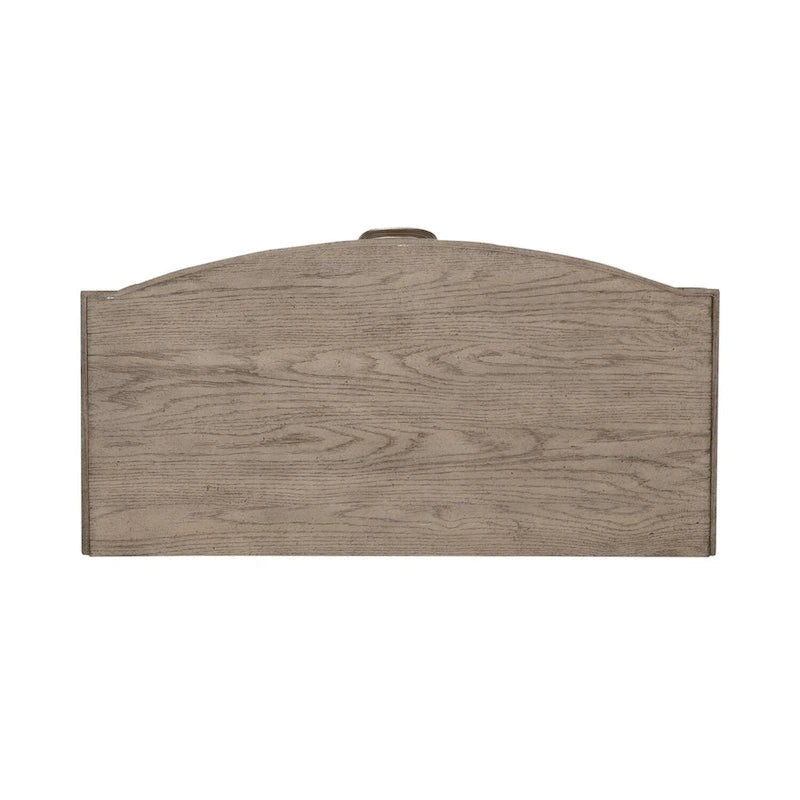 Burnished Beige Oak Bedroom Dresser