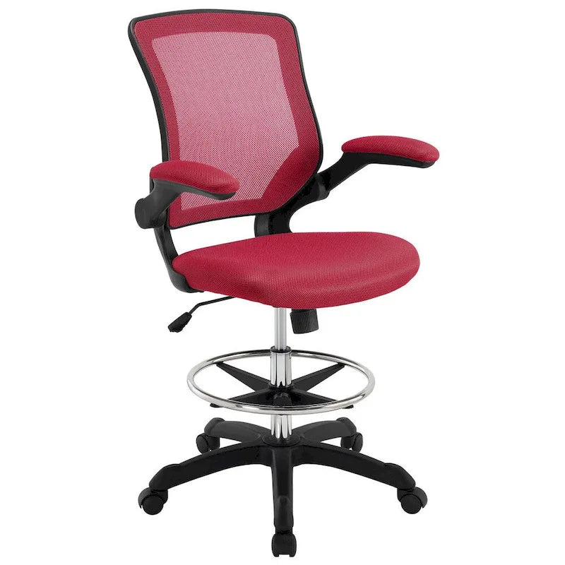 Drafting Chair with Mesh Back