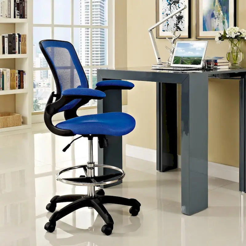 Drafting Chair with Mesh Back